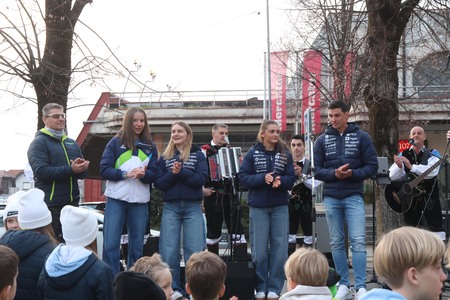 Manca Caserman  sprejem  48 Foto Ljubo Vukelič